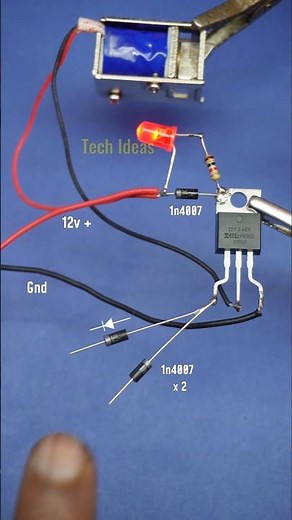 experiment with MOSFET #shorts #experiements #scienceproject #electronics