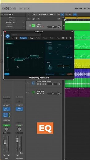 LOGIC PRO X - Mastering Assistant Quick Tour #musicproduction #electronicmusic #logicx #mastering