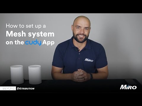 How to setup a Mesh System on the Cudy App
