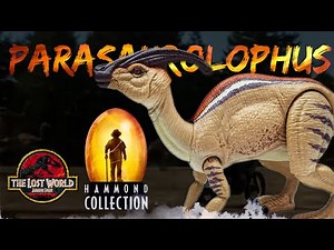 2022 Mattel Hammond Collection Lost World Jurassic Park Parasaurolophus Review!!!