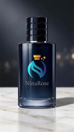 NinaRose Perfume Brand Logo Design Tutorial