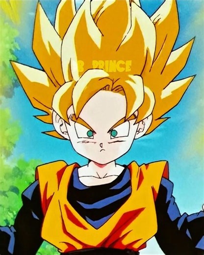 Goten Becomes A Super Saiyan | Dragon Ball Z #shorts