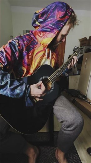 Acoustic sounds from a metal musician