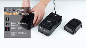 FERRYBOAT WA3880 20V Fast Charger Replacement for Worx WA3551 WA3572 WA3550 WA3553 WG629 WA3760 WA3880 Battery Charger