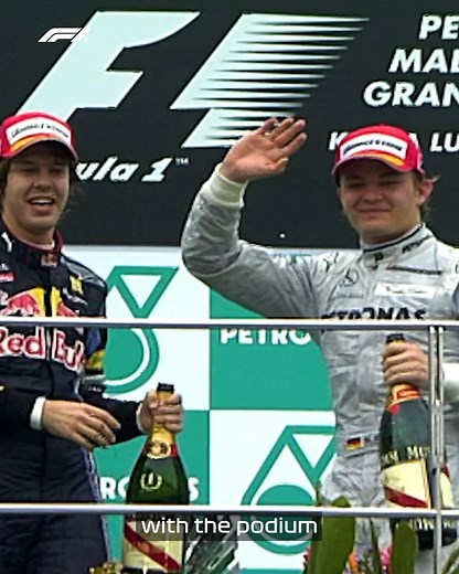 The first of many for Mercedes 🙌 On this day 13 years ago Nico Rosberg scored the Silver Arrows' first podium since their return to F1 🏆 | F1