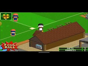 Backyard Baseball 2007 Walkthrough Gameplay Yankees vs Mets GBA