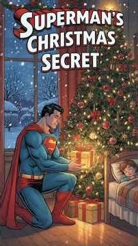Superman’s Christmas Secret 🎄💙 #dailykrypton #superman #comicbookcompany #christmas #celebration