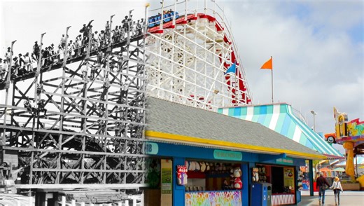 Giant Dipper celebrates a century at the Santa Cruz Beach Boardwalk