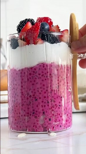 Pink Vegan Tapioca Pudding (For Valentine’s Day) 💘