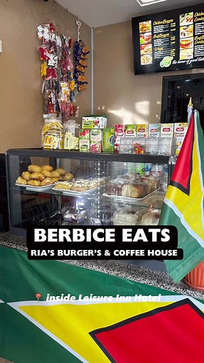 Visiting Berbice ? Stop by Ria’s Burger’s & Coffee in New Amsterdam inside the Leisure inn Hotel. | Visit Guyana