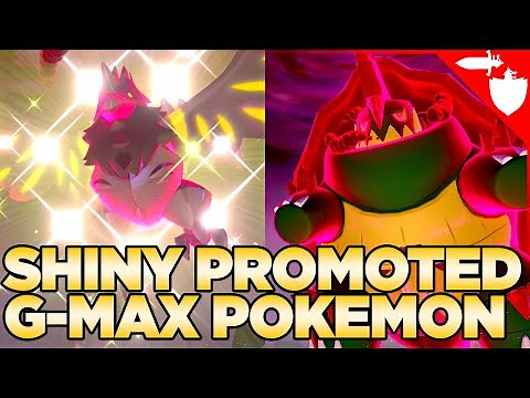 How to Get Shiny PROMOTED Gigantamax Pokemon in Pokemon Sword and Shield