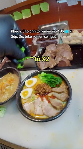 Ramen Xiu Khổng Lồ Tại Tokyo Soy Ramen
