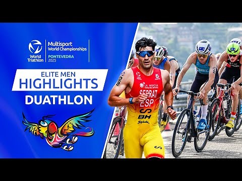 HIGHLIGHTS - MEN'S 2025 DUATHLON WORLD CHAMPIONSHIPS PONTEVEDRA
