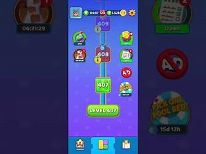 Color block jam Level 407 Walkthrough Solution