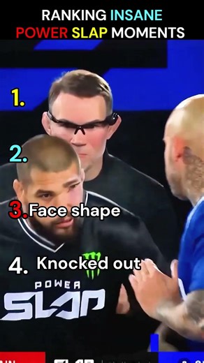 Ranking Insane Power slap moments #funny #powerslap