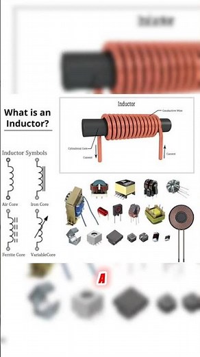 what is an inductor ? 🤔 #electricalengineering