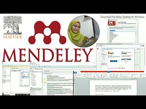 MENDELEY - How to Install, Download, Cite and Write a Bibliography by Aridhotul Haqiyah
