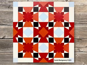 Red Checks Barn Quilt Painting Pattern: DIY Wall Art Tutorial (PDF Download) - Etsy