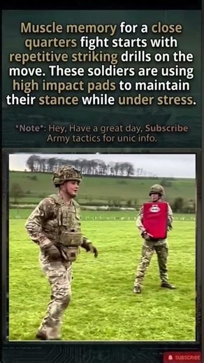 WHY SOLDIERS TRAIN HAND TO HAND