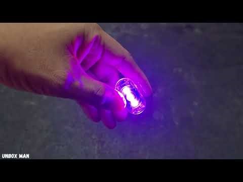 7-Color LED Warning Light for Motorcycle & Car | Full Demo
