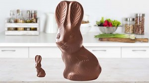 How To Make a Giant Chocolate Easter Bunny