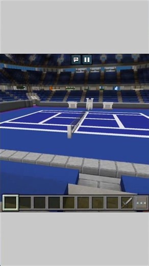 Tennis Stadium tour 🎾 #minecraft #shorts | T3MHG