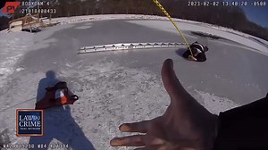 5.6K views · 94 reactions | Bath Township police in Michigan released bodycam video showing officers rescuing a 75-year-old man who had fallen through ice at his pond and was still in the water Thursday. Authorities said the man was driving his Gator utility vehicle across the ice when it broke through. His daughter said he is expected to make a full recovery. | Law&Crime | Facebook