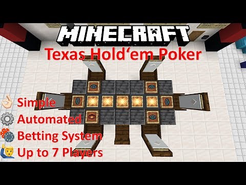 Texas Hold’em Poker | Minecraft | RTsWorld