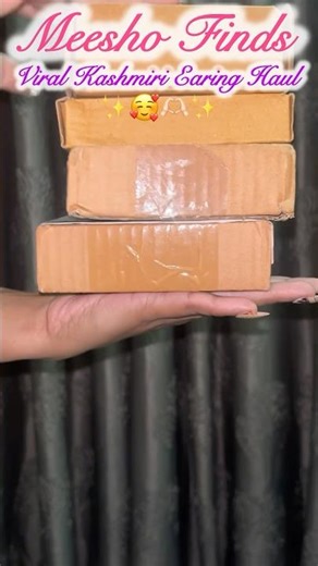 Kashmiri earring haul from meesho 🥰✨ #shorts #ytshorts #meesho #kashmiri #earrings #haul #fashion ✨