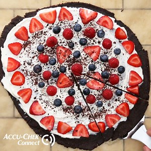 3M views · 26K reactions | Diabetes-Friendly Chocolate Cookie Pizza...