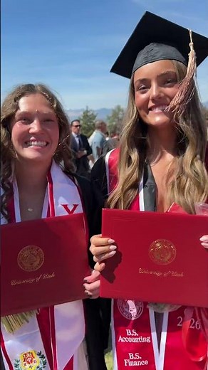 Epic Graduation Day at University of Utah 🎓 Celebrate Milestones with Us! #Graduation #UofU #College