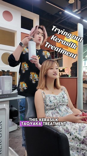 I used to lose a bunch of hair after combing my hair as it is very damage and easy to break. Combing hair is a difficult task for me even after I cut my hair short. Really glad that Hevian(my hair stylist), recommended the Kerasilk treatment and now I’m so in love with how smooth my hair is now. If you are interested, do find out more at the link https://sfy.is/goldwell-f7gcu #hairtreatment #ilovemyhair #kerasilksg #salon #selfcareroutine @嗨嗨粉👶🏻 hevian @superblades_ @Kerasilk @storify SG / MY