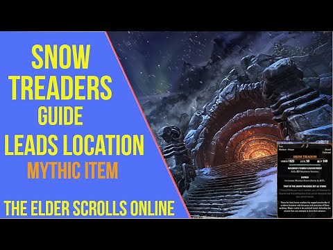ESO Snow Treaders Guide - Snow Treaders Leads Location
