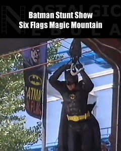 The Batman Stunt Show was a live show that ran at Six Flags Great Adventure from 1992 to 1994 #batman #sixflags #batman1989 #thejoker #joker #magicmountain | Nostalgic Nebula