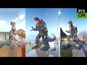 Mecha Godzilla, Mecha Read Player One, Showa MechaGodzilla 2 Showcase RTX ON ( 4K )