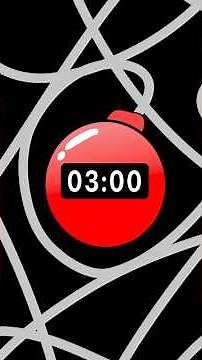 3 Minute Bomb Timer 💣 | Mission Impossible Style Countdown #shortvideos #countdowntimer #viralvideos