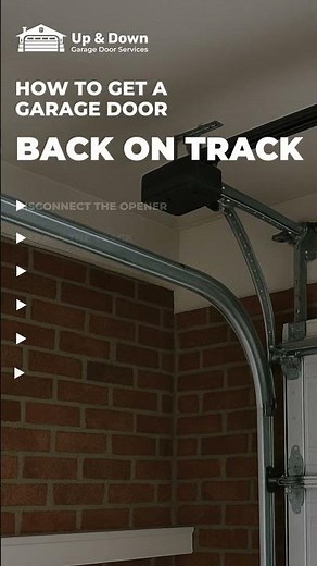 How to Get a Garage Door Back on Track: Step-by-Step Fix Guide