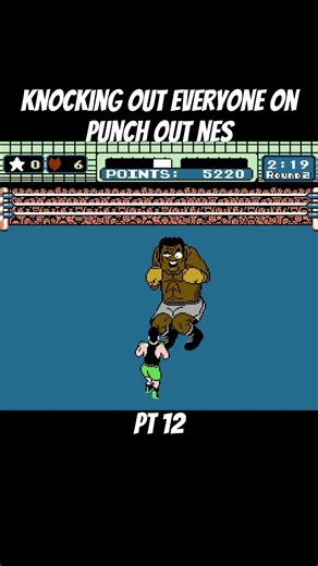 Knocking out everyone on Punch out NES #retrogaming #retro #nintendo #punchout #gameplay