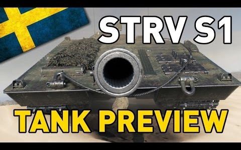 【QuickyBaby】坦克世界 Strv S1坦克测评 [FHD]