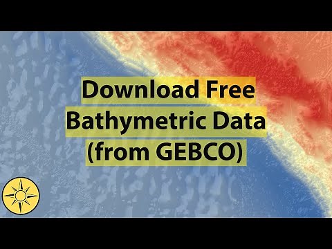 Download free bathymetric data from GEBCO