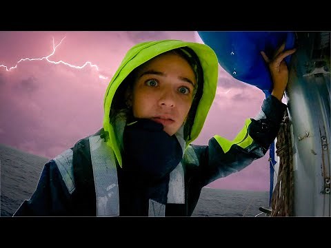 Stormy Seas & LAST MINUTE Upgrades: Setting Sail on our LONGEST Adventure YET ⛵️🌍| Ep.46