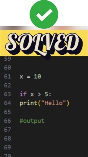 Solution (if else) 2 #python