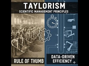 Taylorism: The 4 Principles That Revolutionized Factories (And Why They Still Matter)