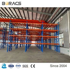 [Hot Item] Factory Customized Heavy-Duty Warehouse Racking Pallet Racking with 75mm and 76.2mm Pitch