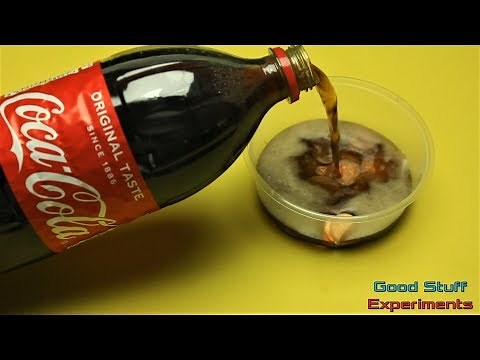 Coca Cola vs Coins - Science Experiment