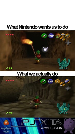 what nintendo wants us to do vs what we actually do #shorts