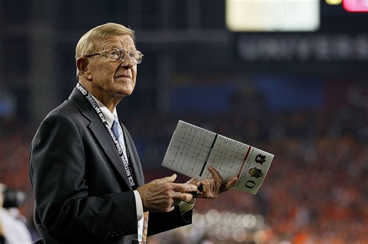 Legendary college football coach Lou Holtz in hospice care. Here’s the latest