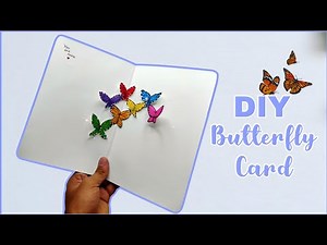 DIY Pop-up Butterfly Card 🦋