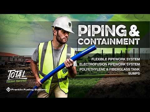Gas Station Overview - Piping & Containment Systems - Franklin Fueling Systems