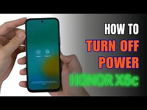 How to Turn Off Honor X6c